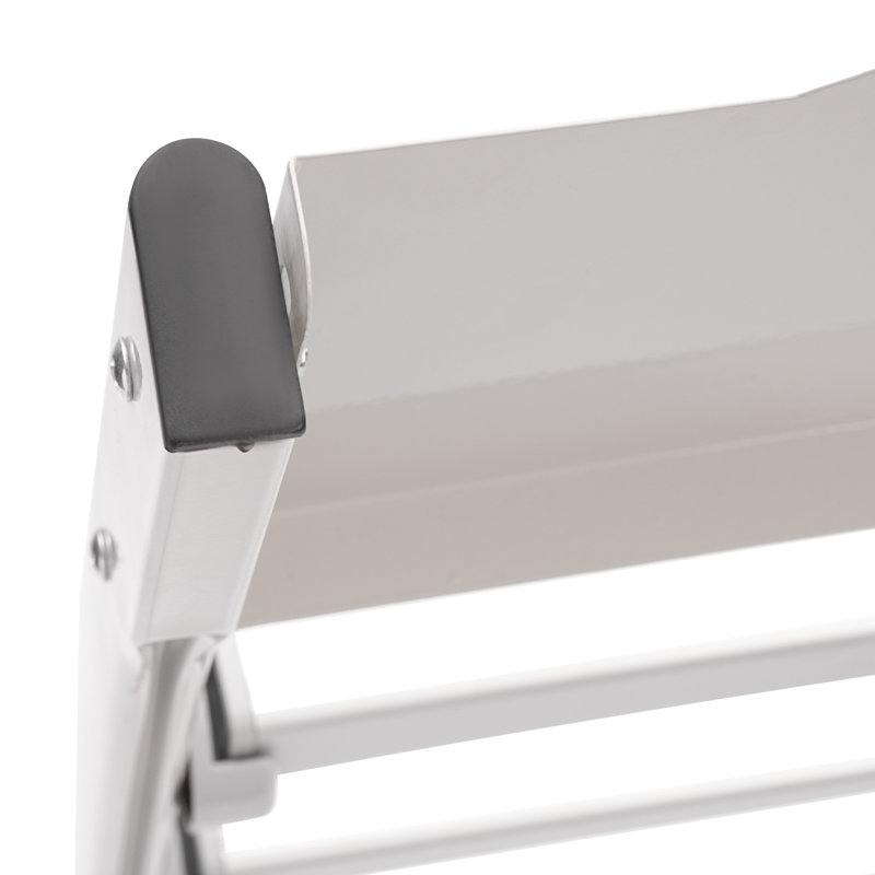 Porte-revues sur pied Brynie, Blanc