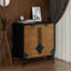 Armoire de rangement moderne avec motif géométrique