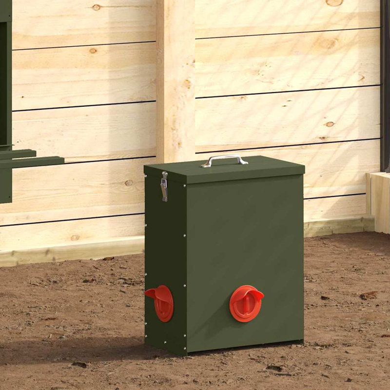 Cold-Rolled Steel Feeder, Olive Green