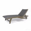 Chaise longue Banzai avec plateau coulissant-1146064426
