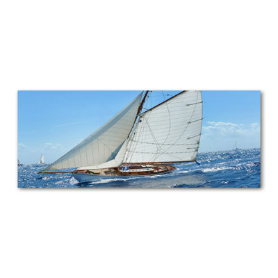 Yacht - No Frame Print on Canvas