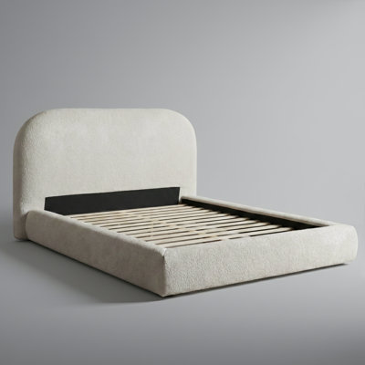 Lit plateforme tapissier Garbutt