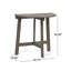 Table bistro pliante d'extérieur en bois d'acacia-2066667775