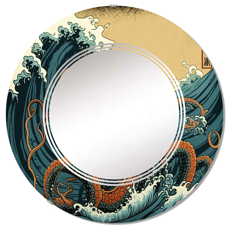 Miroir mural Pacian, 32 po x 32 po