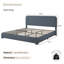 Ensemble de chambre à coucher 2 pièces Modern-561484775