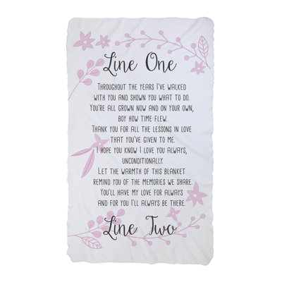Plain Weave / Muslin Throw Blanket