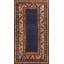 Open Blue Field Antique Tribal Geometric Caucasian Talish Rug