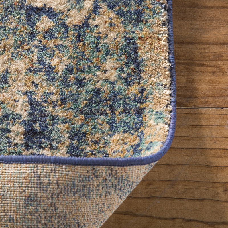 Goggin Oriental Indoor Rug, Round 5'3"