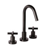 Cigno Widespread Bathroom Faucet with Drain Assembly