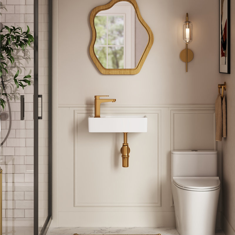 DeerValley 250mm W Ceramic Sink
