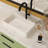 24"X14" White Ceramic Rectangular Vessel Bathroom Sink