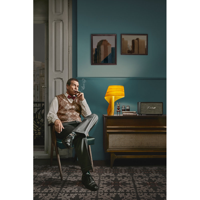 Air Table Lamp, E12 Base, Yellow