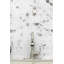 Carreau de mosaïque de plancher et de mur en porcelaine mate 12 po x 12 po Velluto Grid-70258003