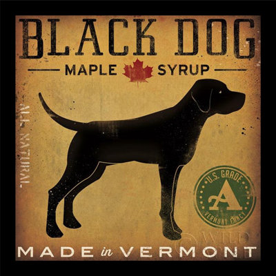 " Black Dog Maple Syrup "