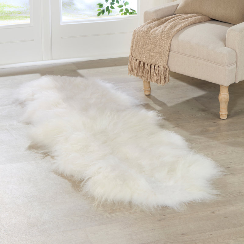 Sheepskin Standard 152.4cm X 457.2cm Area Rug