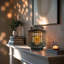 Exquisite Candle Lantern with Glass Tealight Holder for Holiday Lighting, Wedding, Room, and Christmas Decor