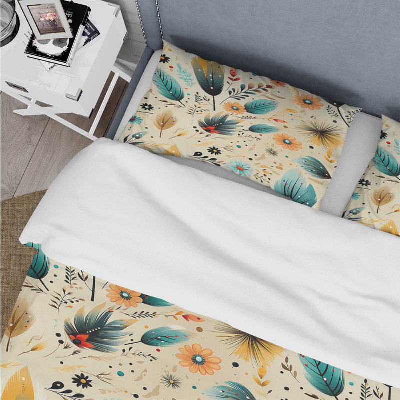 Literie Gypsy Spirit Boho Pattern, Housse de couette pour très grand lit et 2 très