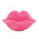 Read My Lips Shaped Cushion with Filling