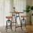 2 - Personsrectangular Solid Wood Dining Set