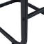 Tabouret de bar 42,5 po de hauteur en tissu brun - Confort et stabilité. Ensemble de 2