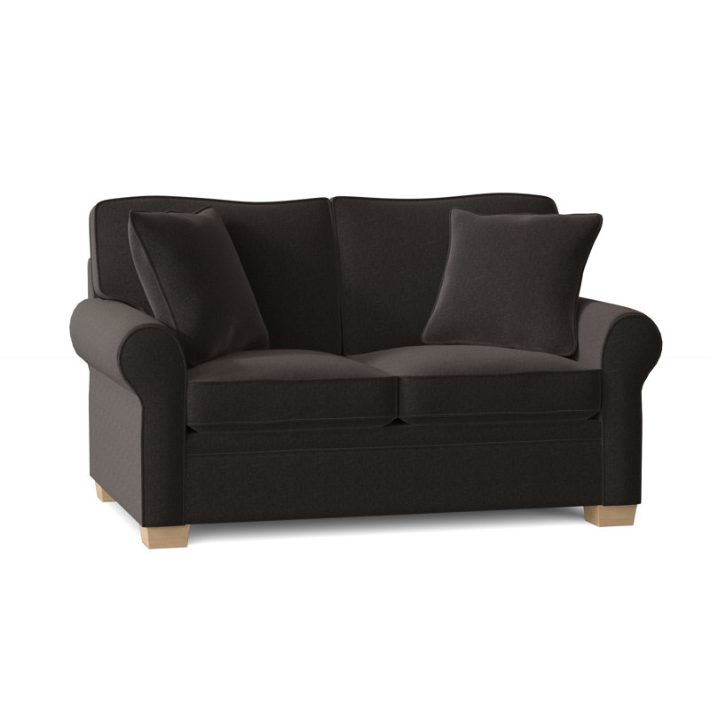 Drake Upholstered 61'' Reclining Sofa, Unfinished, Giovanna Pewter
