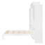 Lit escamotable moderne avec bureau, coiffeuse et armoires-173811417
