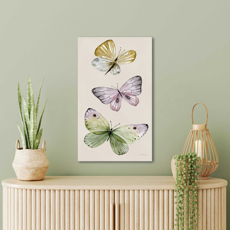 "Fly Away II" par Carol Robinson, reproduction sur toile, H 40 po x l 24 po x P 1,5 po