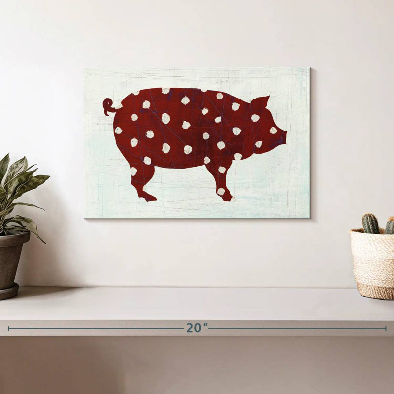Modern American Farm II, H 8 po x l 12 po