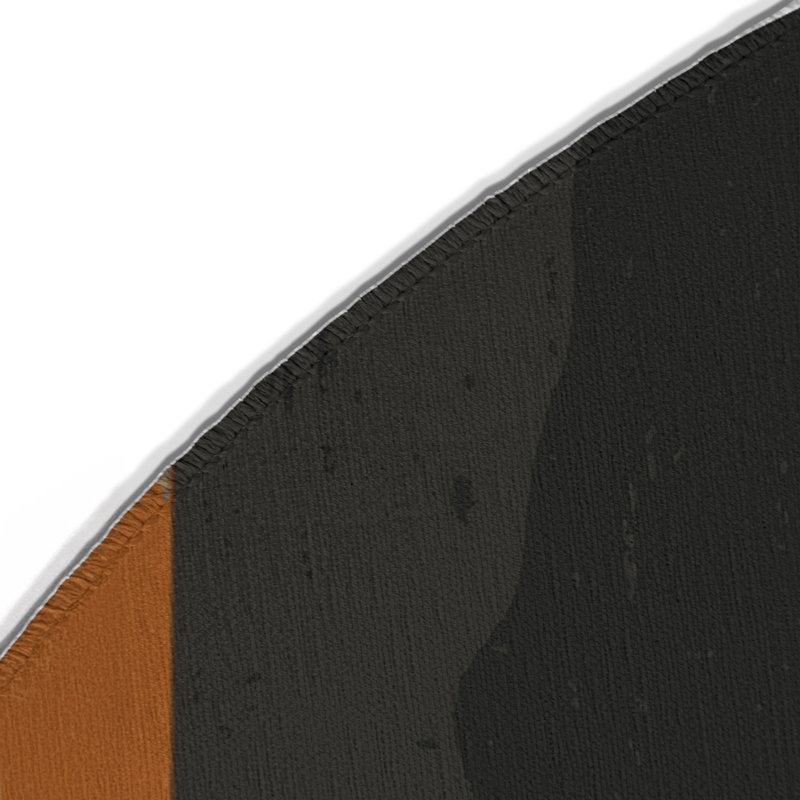 Tapis intérieur et extérieur Aurora Rise, Rond 5 pi
