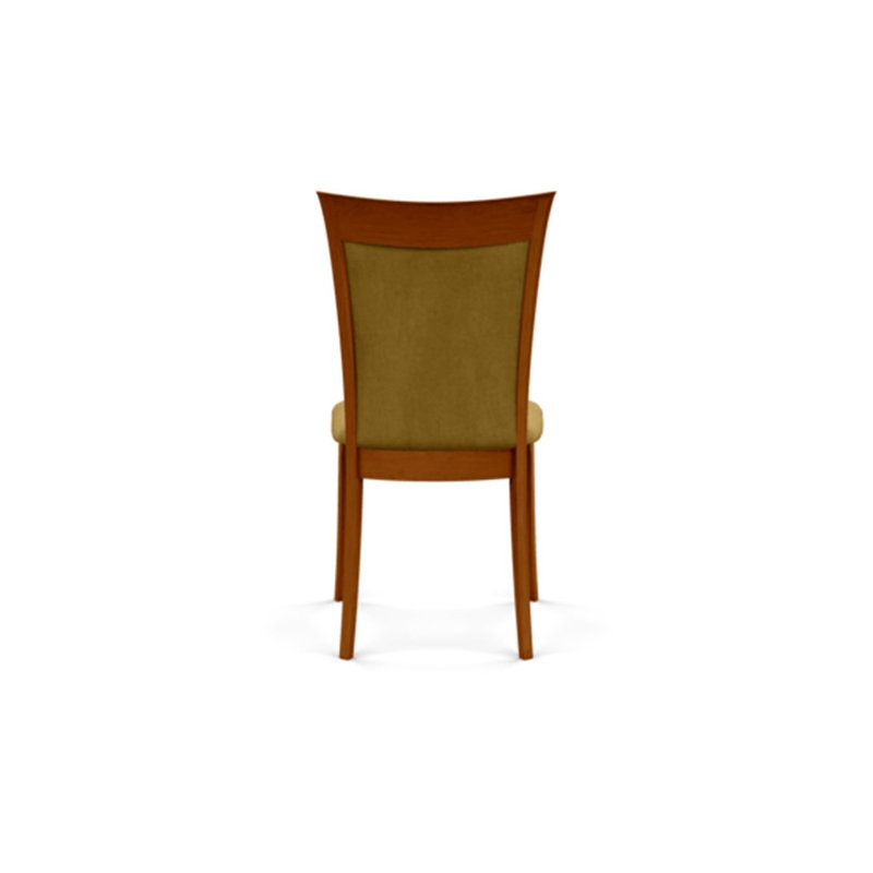 Morgan Leather Dining Chair, Autumn Cherry, Ebony