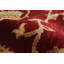 Tapis de bois one-of-kind-noué la 2010 chobi rouge foncé 4 pi 2 po x 6 pi. zone en laine 4 po Aeryk