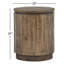 Solid Wood End Table