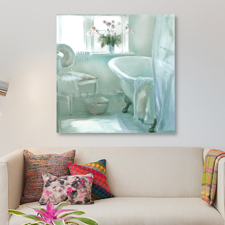 «Ambiance», reproduction sur toile, H 12 po x l 12 po x P 0,75 po, Toile tendue