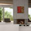  «Native Tradition 1» par Chariklia Zarris, art mural sur toile, 26 po x 26 po