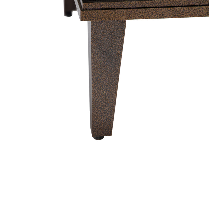 Kliyah Square Propane Smokeless Fire Pit Table