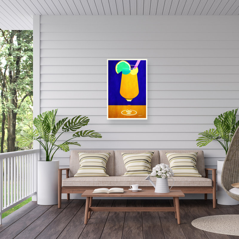 «Bo Anderson Pina Colada» sur toile par Bo Anderson, H 24 po x l 16 po