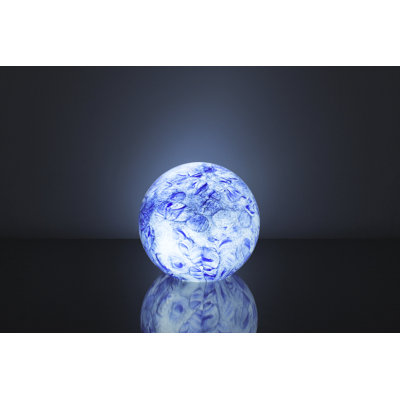 Brehon 18cm Blue/White Table Lamp