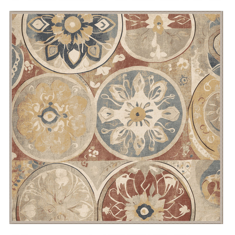 Groovy Line Rug, Square 4'