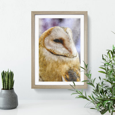Barn Owl Vol.4 - Picture Frame Painting