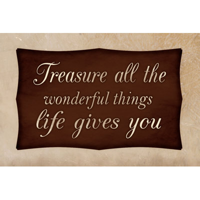 Tresure It - Wrapped Canvas Print
