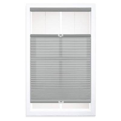 EcoHome 1.5 inch Cordless Semi-Sheer Light Filtering Top Down Bottom Up Cellular Shade