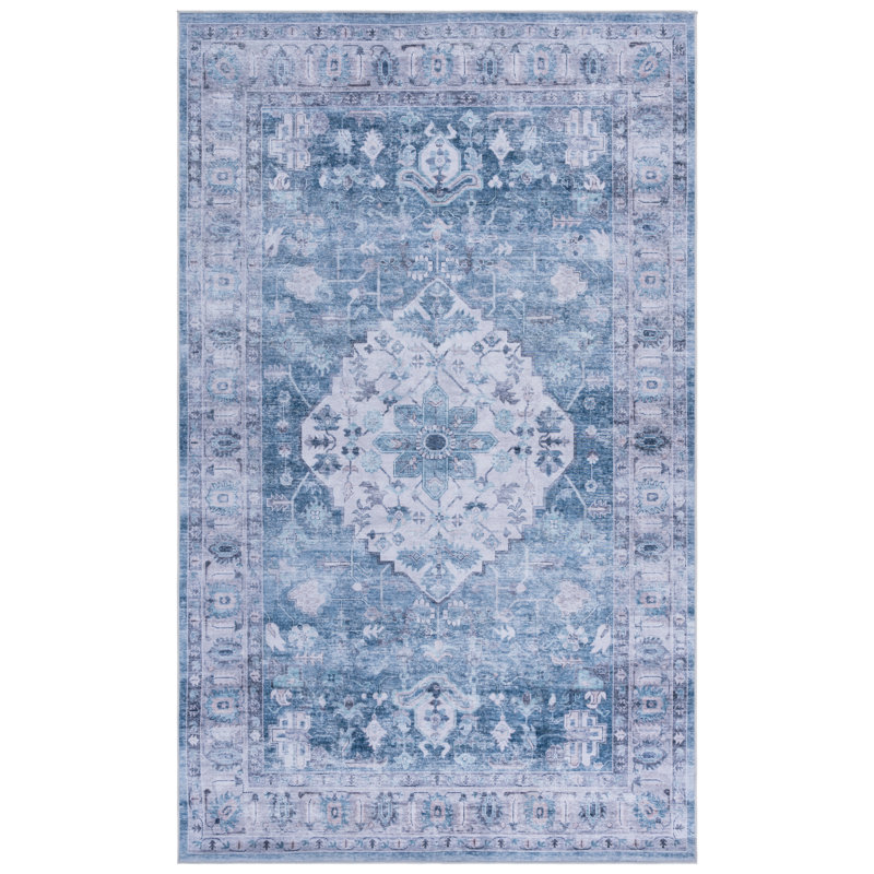 Tucson 231 M/W S/R Performance Machine Washable Oriental Rug, Rectangle 4' x 6'