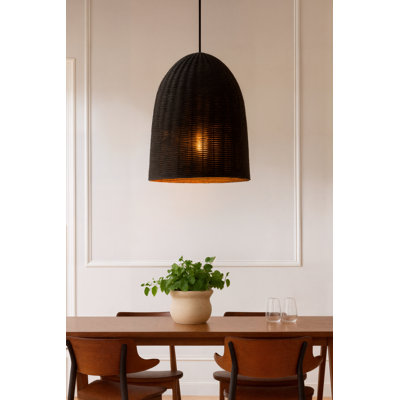 Luminaire suspendu simple à 1 lumière Declo