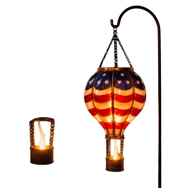 Solar-powered Hot Air  Lamp