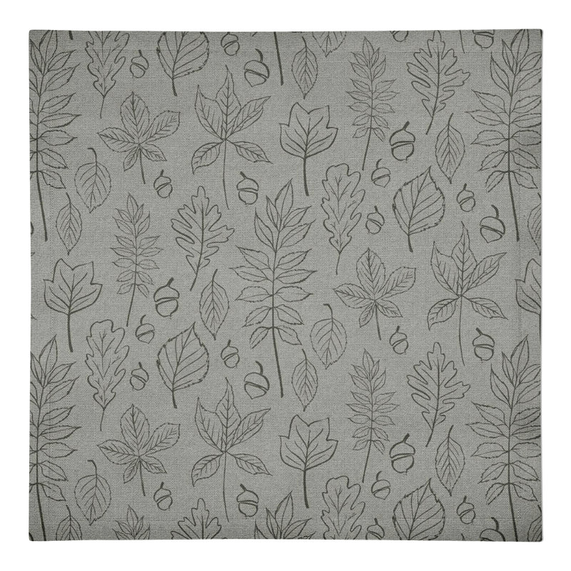 Loughman Cotton Floral Square Napkin, Green