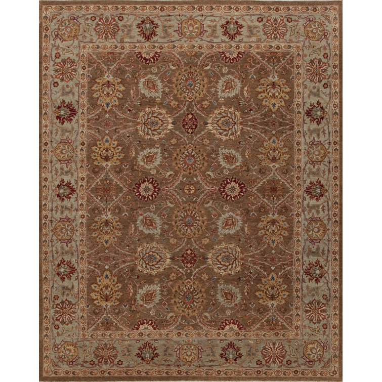 Maharani Hand Knotted Wool Area Rug