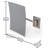 Mirror Image Minimalist Rectangular Wall Mirror-35114974