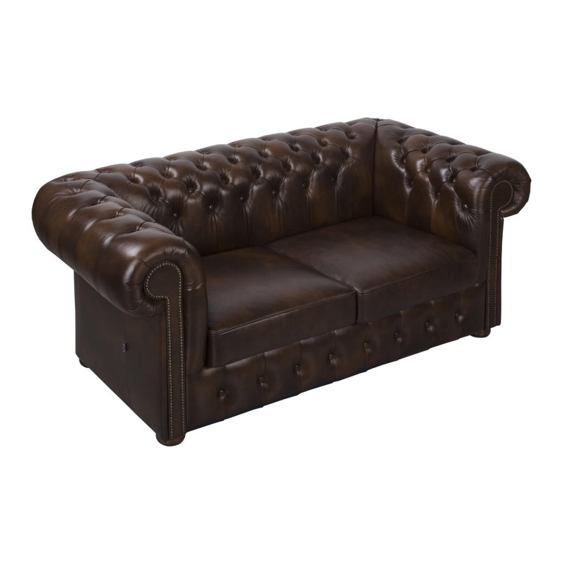 Tamberg 2 Seater Genuine Leather Loveseat