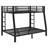 Metal Bunk Bed With Convenient Ladder Access