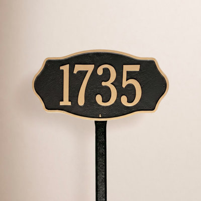 1-Line Lawn Address Sign